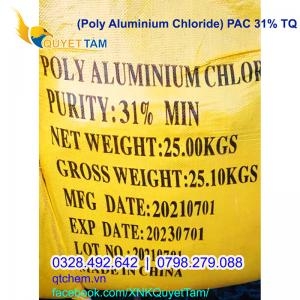 PAC 31%  Vàng (Poly Aluminium chloride) TQ - xử lý nước